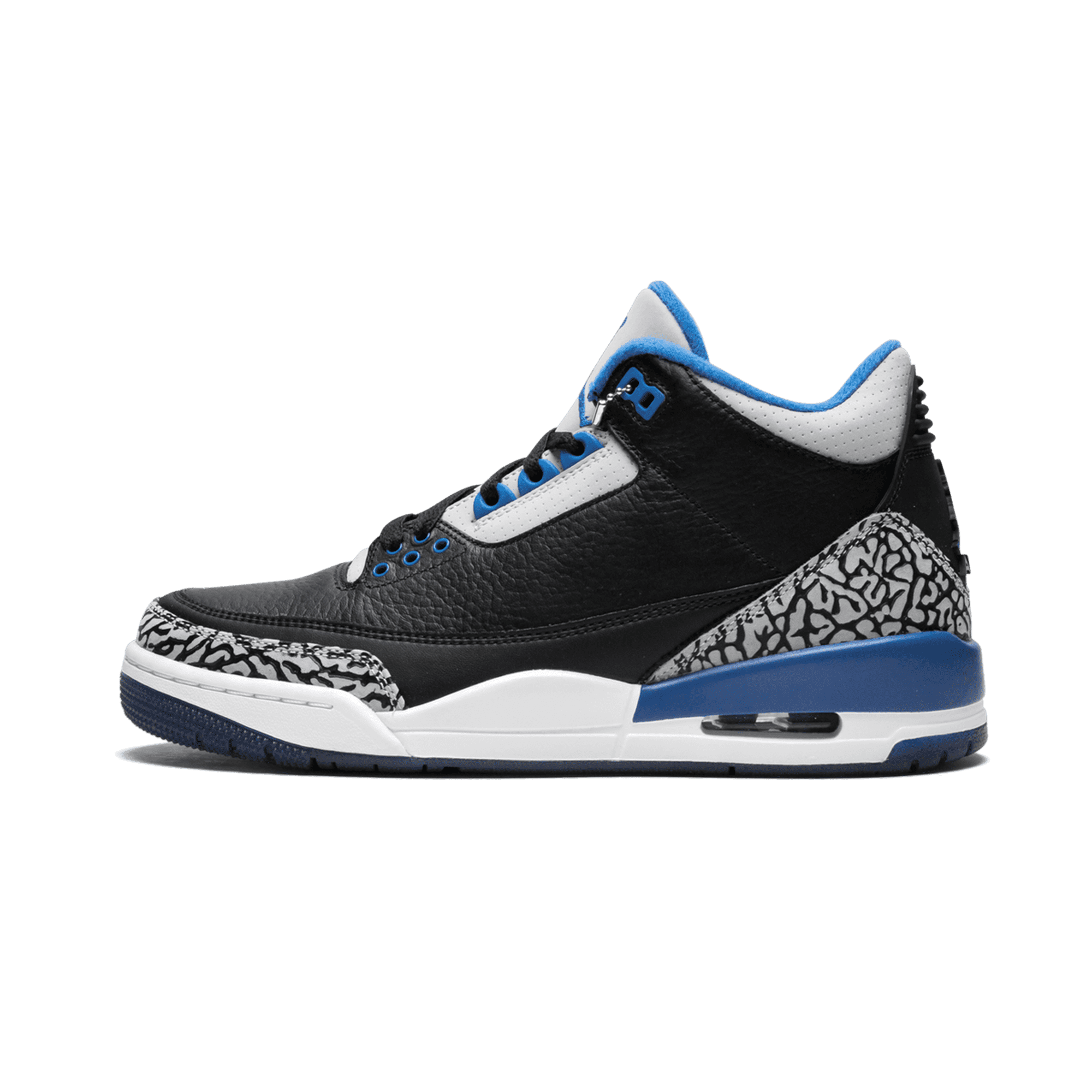 JORDAN MENS Air Jordan 3 Retro "Sport Blue" 136064 007 from Stadium Goods