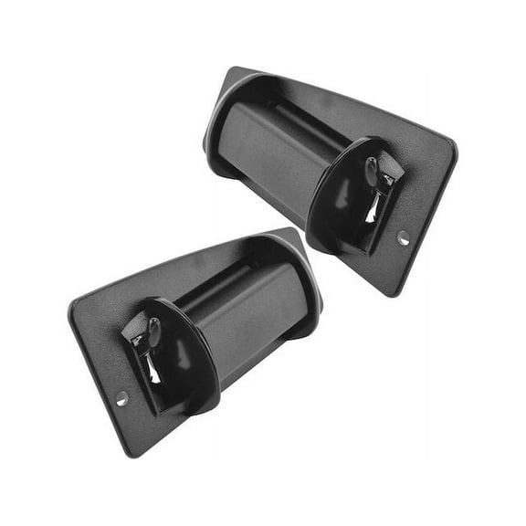Left and Right Door Handle Set 2 Piece - Compatible with 2007 GMC Sierra 1500 Classic Extended Cab Pickup
