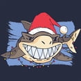 thumbnail image 3 of CafePress - Christmas Shark Sweatshirt - Kids Sweatshirt, Youth Crew Neck Sweatshirt, 3 of 4