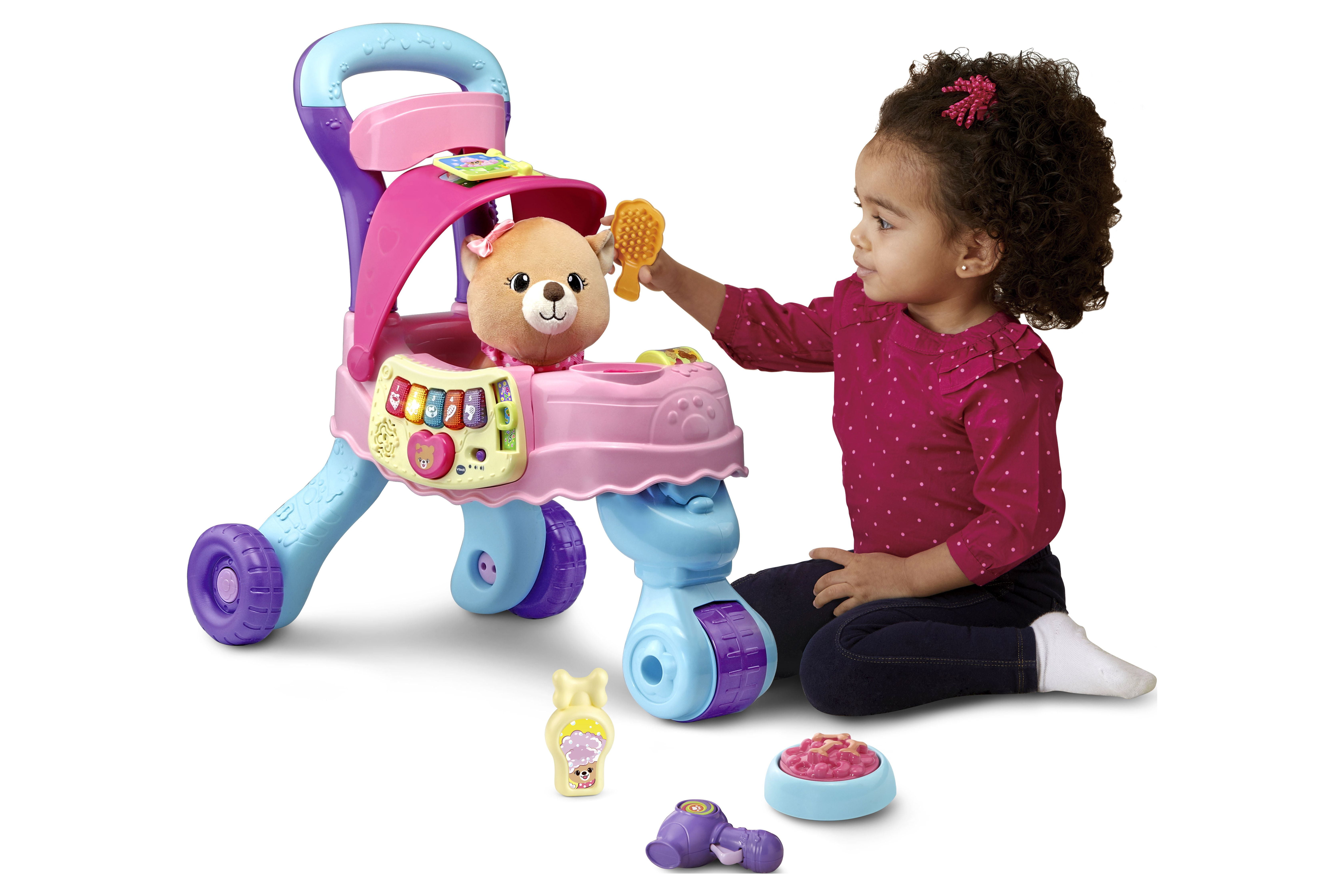 VTech Cutie Paws Puppy Stroller Toddler Toy Walmart
