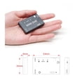 thumbnail image 3 of Grabador FPV Mini FPV DVR MóDulo NTSC/PAL Conmutable BateríA Incorporada Video Audio FPV Grabador para Modelos RC Racing(A), 3 of 9