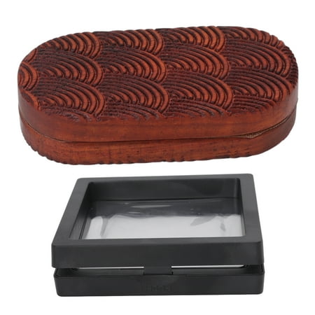 

Hand Fidget Slider Strong Mechanical Sense Fidget Slider Red Sandalwood Crisp Sound Exquisite With Storage Supply For Office Unlimited Water Ripple Limited Forward Backward