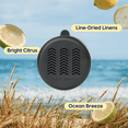 thumbnail image 4 of Scent Theory Fragrance Diffuser Set for Cars with 2 Refill Pods, Sea Salt Linens, 4 of 9