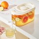 thumbnail image 1 of ¡Precios de Liquidación!, Dispensador de agua, enfriador, dispensador de limonada de 4 L, dispensador de bebidas, tanque de bebidas con boquilla, ganchos para taza con filtro Akmoler, 1 of 7