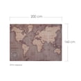 thumbnail image 2 of Tapete Decorativo para Sala Estilo Nórdico ilios innova  Mapa 160x200cm, 2 of 9