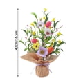 thumbnail image 2 of Easter Egg Tree Potted Plants Holiday Decorations for Home Plastic Multicolor 42Cm, 2 of 6