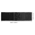 thumbnail image 2 of Raindrops Black Chair Webbing Replacement Kit with Mesh Sling Fabric for Outdoor Lounge Chairs, 2 of 6