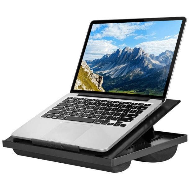 LapGear Ergo Lap Desk with 20 Adjustable Angles Black