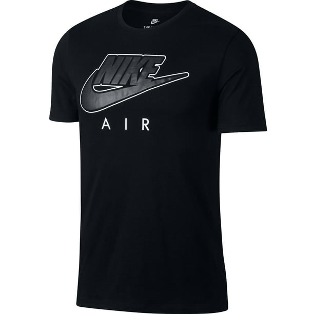 Nike - Nike Air More Uptempo Men's Shortsleeve T-Shirt Black/White ...