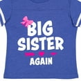 thumbnail image 4 of Inktastic Big Sister Again with Bow and Arrow Girls Toddler T-Shirt, 4 of 5