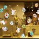 thumbnail image 5 of Juego de pegatinas para ventana llamativas, impermeables, de Pvc, pegatinas para ventana de Pascua, pegatina electrostática para el hogar Jikaix, 5 of 5