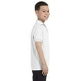 thumbnail image 2 of Boys 50/50 ComfortBlend EcoSmart Jersey Knit Polo 054Y (5 PACK), 2 of 3