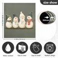 thumbnail image 5 of Yayeee Magnetic Dishwasher Cover for The Front Decoration Home Kitchen Machine Sticker Protector, Gray Snowmen, 5 of 6