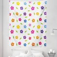 thumbnail image 1 of Colorful Tapestry, Vibrant Colored Daisies Leaves Spring Nature Meadow Doodle Boys Girls Playroom, Fabric Wall Hanging Decor for Bedroom Living Room Dorm, 5 Sizes, Multicolor, by Ambesonne, 1 of 1