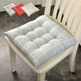 thumbnail image 1 of ¡Descuentos Únicos!, Cojines de asiento para uso doméstico: cojines de suelo de pana con mechones para tatami de sala de estar, 16 pulgadas Akmoler, 1 of 9