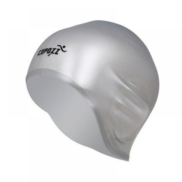 Swim Cap, Durable Silicone Swimming Cap Cover Ears, 3D Ergonomic Design