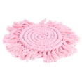 thumbnail image 3 of Coaster, Round Placemat Insulation Coaster Mat Decoration Insulation Cup Pad  For Family  Round-Shape, 3 of 8