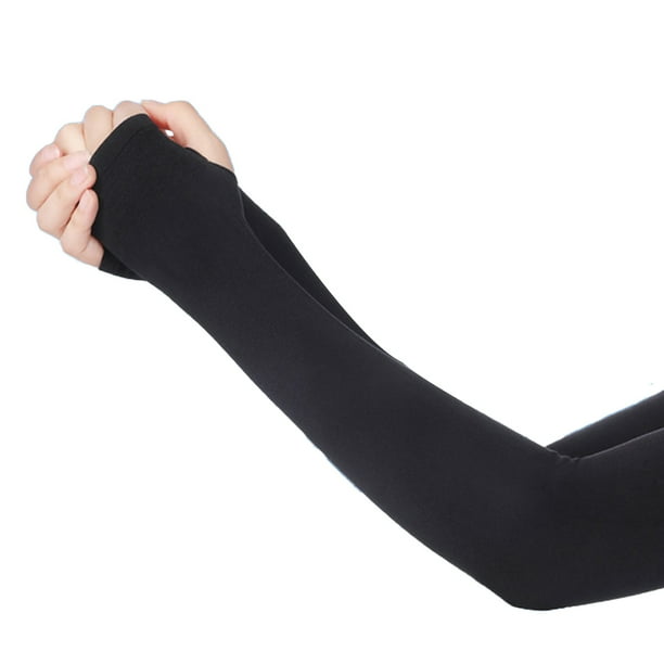 Sonducket Manga del brazo Respire libremente Absorción del sudor Conveniente Estilo delgado Mangas de la cubierta del brazo que combinan fácilmente para guantes y mitones tipo 13 Sonducket AP008936-13B