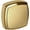 Lifetime Polished Brass, variant on Baldwin 4453112BIN Severin Fayerman 1-1/4" Square Cabinet Knob From The Estate Collection