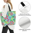 thumbnail image 3 of Kdxio Vector Mexican Otomi Style Bright Casual Tote Bags Women Big Capacity Shoulder Bag for Women Travel Shoulder Bags Handbags, 3 of 8