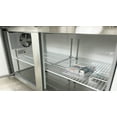 thumbnail image 6 of NSF 71 in. Refrigerated Food Prep Table 17 Cu.Ft. Pizza Pre Table, Stainless Steel Salad Table Commercial Refrigerator, 6 of 10