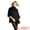 Black, variant on DARING DIVA Women's Stylish Turtleneck Drop Sleeve Sweater XS White