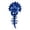 #259-Dark Blue, variant on Halloween Costume Dinosaur Skeleton Costume Hat, Realistic Skull Style Hood with Soft Plush Material, Novelty Costume Accessory for Dress Up Parties and Special Events,Black