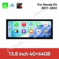 thumbnail image 3 of ZWNAV 15.8 inch Android 15 Car Radio For Honda Fit 2021-2022 HD Multimedia Video Player Navigation GPS DVD 4G DSP Stereo Bluetooth, 3 of 15