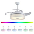 thumbnail image 4 of Compact Ceiling Fan And Lamp With Remote, 4 of 7