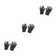 thumbnail image 2 of Guantes de muñeca Qarigey para patinaje artístico Negro, 2 of 6