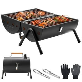 Costway Outdoor BBQ Grill Charcoal Barbecue Pit Patio Backyard Meat Cooker Smoker Shop Black Friday Deals for 2024 Walmart