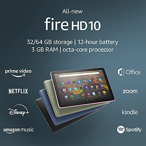 Fire HD 10 tablet, 10.1