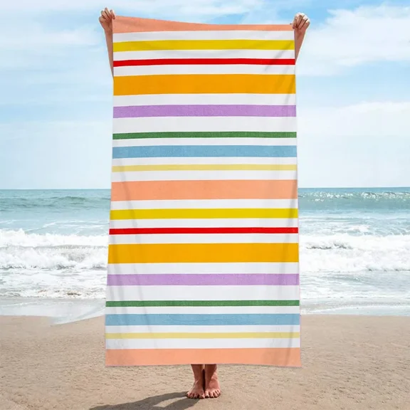 Microfiber Sand Free Beach Towel Absorbent Lightweight Thin Towel for Travel Pool Swimming Bath Camping Yoga Square Towel (11)