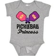 thumbnail image 3 of Inktastic Pickleball Princess Girls Baby Bodysuit, 3 of 5