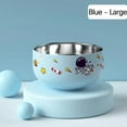 thumbnail image 4 of Stainless Baby Bowls With Removable Silicone Toddler Bowls Kids Bowls Anti Scald Snack Container For Feeding Dishwasher, 4 of 7