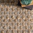 thumbnail image 3 of nuLOOM Tessie Flatweave Jute Area Rug, 7' 6" x 9' 6", Natural, 3 of 4