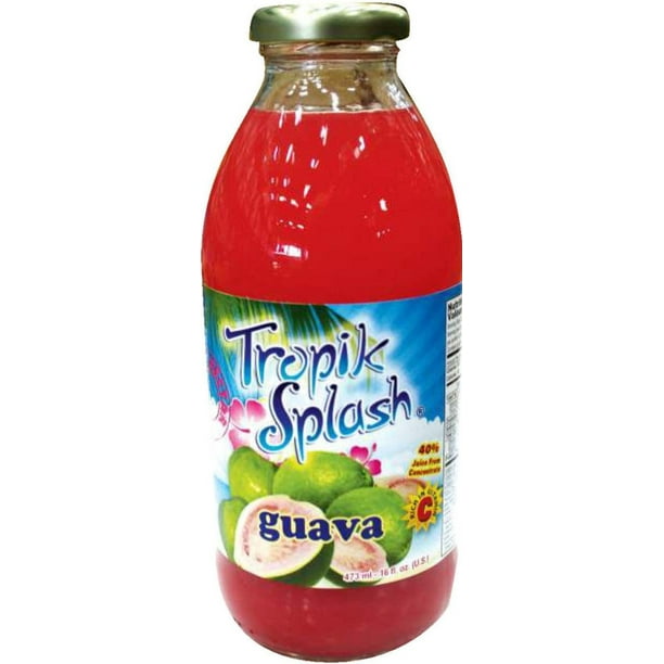 Tropik Splash Delight Guava Nectar Juice, 473ml Pack of 12 Walmart.ca