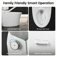thumbnail image 6 of SOTOMO Smart Toilet with Bidet, Heated Seat, Warm Water Wash, Air Dryer, Auto Flush, Auto Open & Close Lid, Nightlight, Remote Control, Knob & Foot Kick Control, Power Outage Flush, 6 of 10