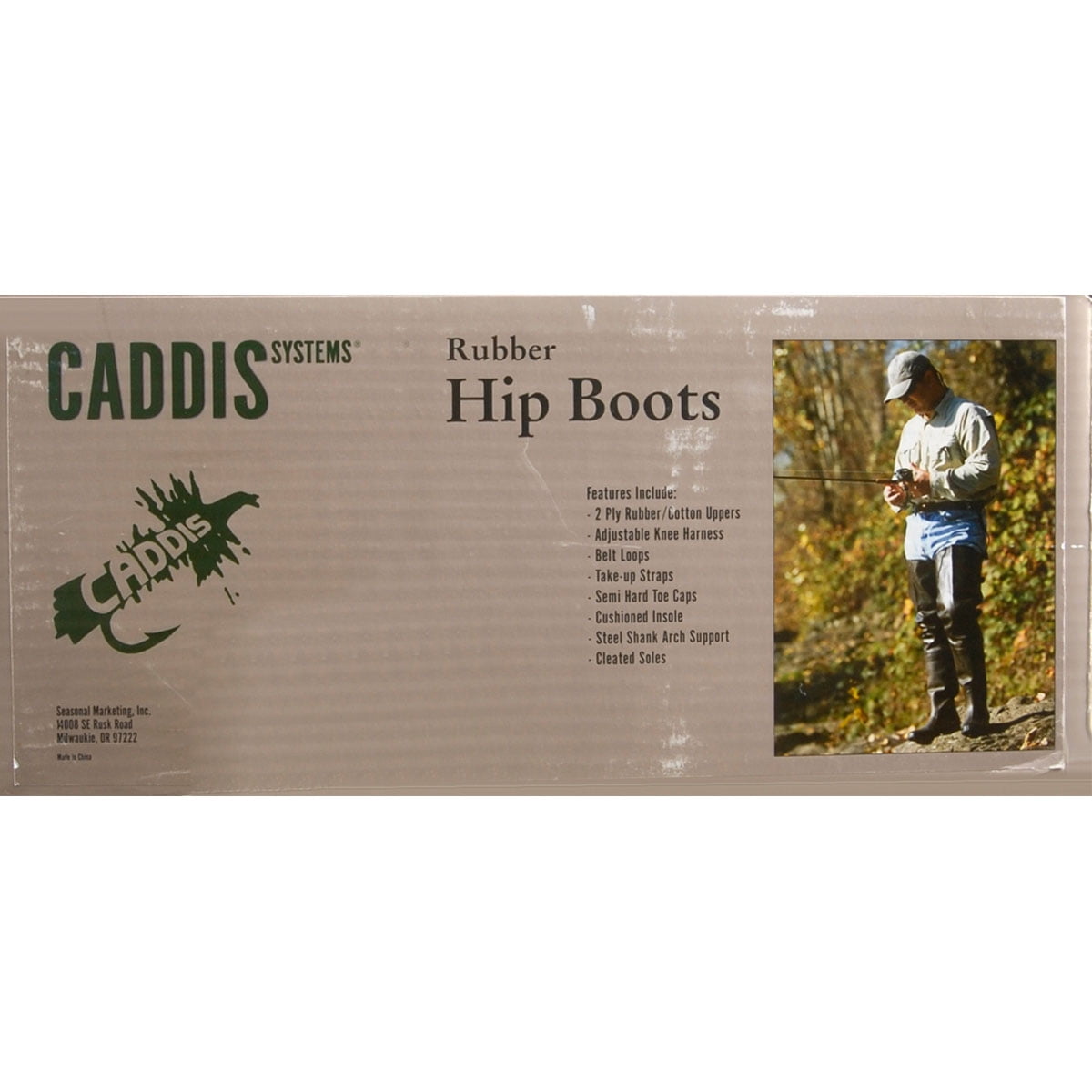 Caddis Men s Rubber Hip Boots 10 Walmart