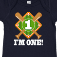 thumbnail image 4 of Inktastic 1st Birthday Baseball Party Boys Boys Baby Bodysuit, 4 of 5
