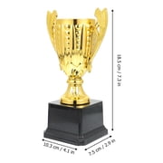 1pc Premium Plastic Trophy Award for Performance, Party, Game, Recognition, Celebration, Achievement, Prize