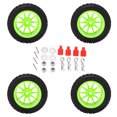 thumbnail image 1 of Uds neumáticos de goma RC neumáticos de ruedas de 75mm con patrón en forma de U para vehículo todoterreno WLToys 144001 RC 1/14, 1 of 8