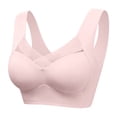 thumbnail image 2 of Seamless Bras，Seamless Bra For Women Wireless Comfy Push Up Bra Cozy Wireless Bra Lounge Bras For Women Yoga Bra Stretchy Bra Wireless Pushup Bra T-Shirt Bra Bralettes For Women, 2 of 4