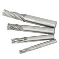 thumbnail image 2 of 4pcs 4 Flûtes HSS Rugueuse Fin Moulin CNC Routeur Fraiseuse M6 /M8 /M10 /M12, 2 of 12