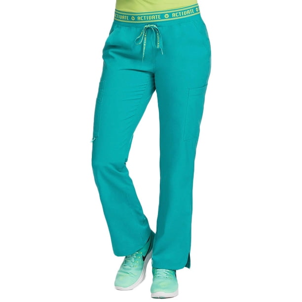 Med Couture Activate by Med Couture Women's Elastic Waist Scrub Pant