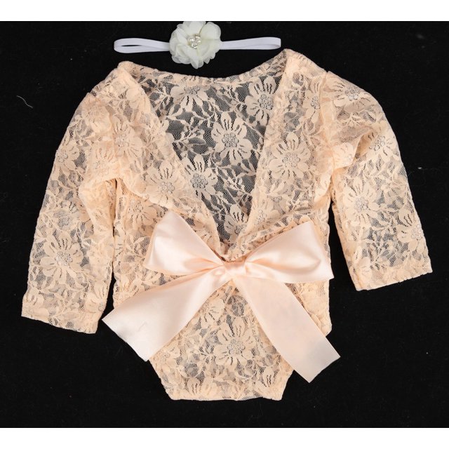 Fotografía de encaje, ropa de fotografía, lazo, ropa de encaje, banda para el cabello, traje, accesorios de fotografía de dos piezas