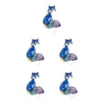 thumbnail image 1 of Sonducket Broches de cristal de diamantes de imitación para mujer, alfileres de joyería bonitos de dibujos animados, decoración de ropa, accesorio de Azul 5piezas Sonducket CBP224832, 1 of 6