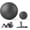 Black, variant on Exercise Balls Set 22-30 Inch & 9 Inch, Small Pilates Ball with Pump, Ball for Women, Yoga Balls for Exercise, Small Exercise Ball for Between , Stability, Physio