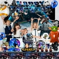 thumbnail image 3 of Starr-Warrs Party Supplies,114Pcs Wars Party Decorations & Tableware Set-Wars Party Plates Napkins Cups & Wars Birthday Banner Balloons Cake Decorations etc Wars Birthday Decorations, 3 of 8