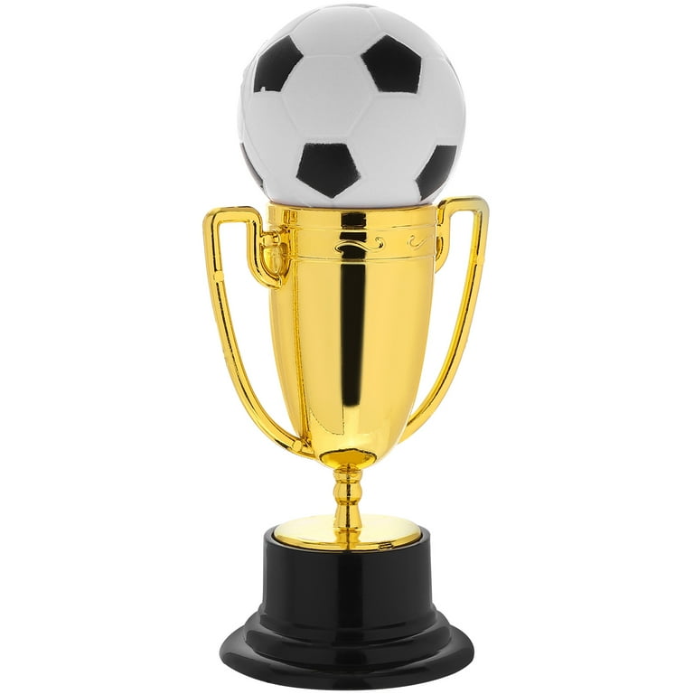 6-Inch Soccer Ball & Cleat Trophy - Custom Engraving Available For Team Awards, Youth Sports